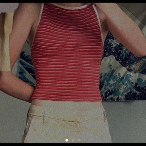 Urban outfitters red soft tank